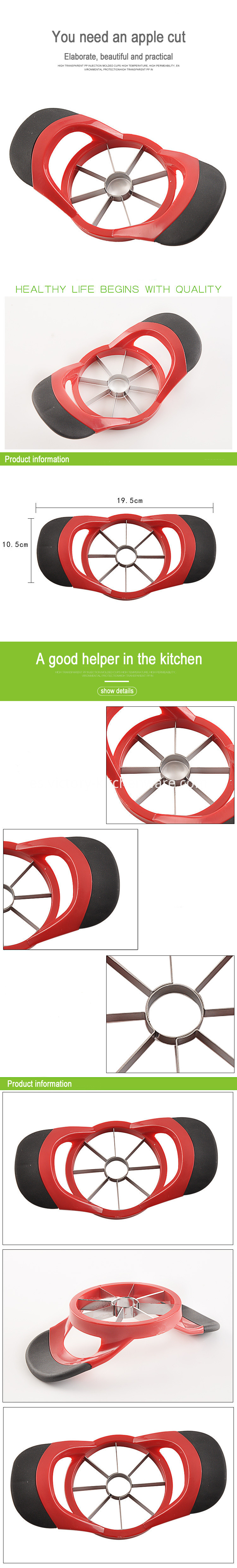 rebanador de manzana apple slicer